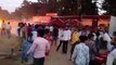 Explosions as huge blaze tears through makeshift firecracker shops in north India