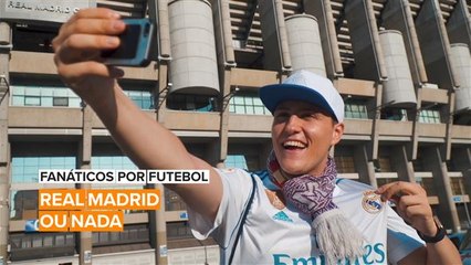 Fanáticos por Futebol: O Real Madrid é a paixão de Daniel