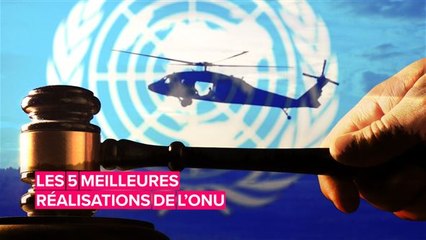 En 75 ans, la Charte des Nations Unies a réalisé plusieurs exploits