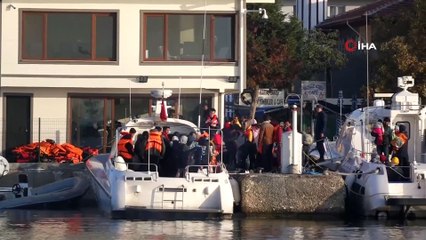 Aynı botta ölen arkadaşlarına aldırmadan kaçmaya devam ettiler