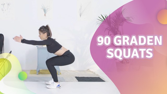 90 graden squats - Gezonder leven