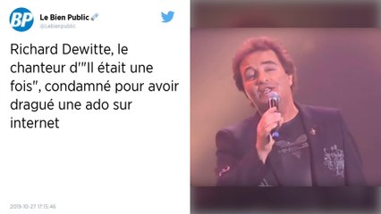 Le chanteur d'« Il était une fois » condamné pour « proposition sexuelle à une mineure » sur Internet