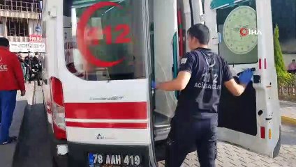 İskelede dengesini kaybeden işçi düşerek yaralandı