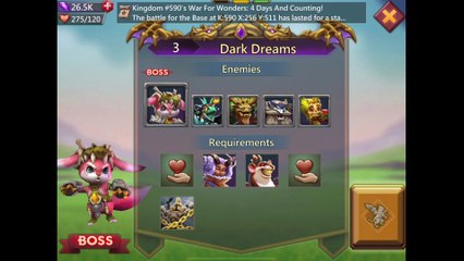 Download Video: Lords Mobile - Saving Dreams - Dark Dreams NOT ONLY for lowest Castles