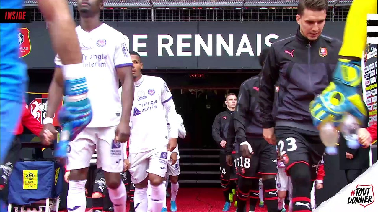 Inside J11. Stade Rennais F.C. / Toulouse