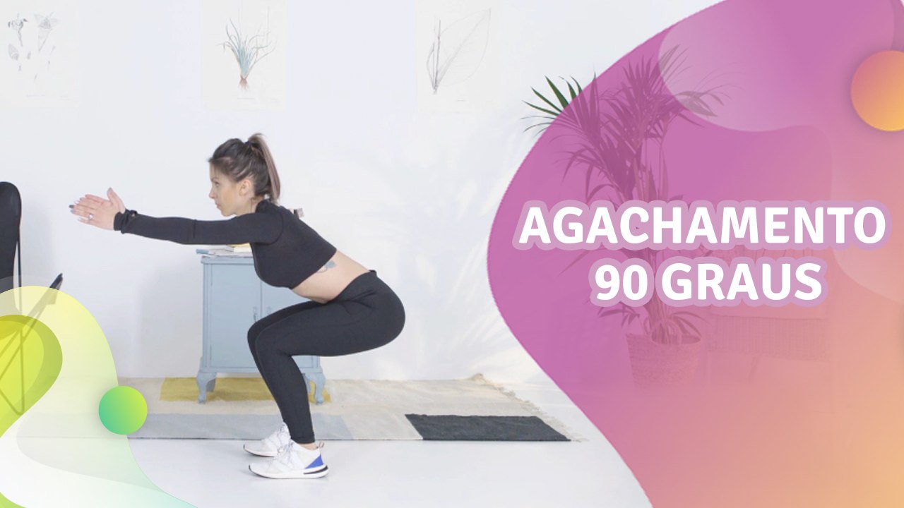 Agachamento 90 graus - Melhor com Saúde