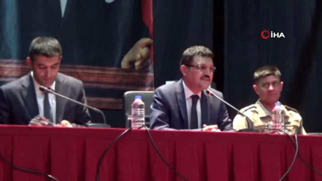 Kaymakam Doğramacı muhtarlarla bir araya geldi