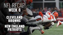 Week 8: Patriots continue roll in win over Browns
