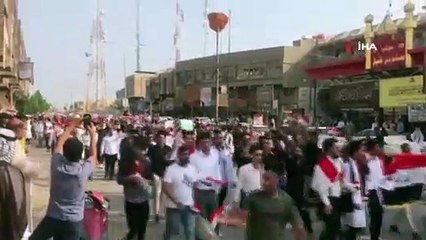 - Irak’ta öğrenciler hükümetin çağrısına rağmen sokaklarda