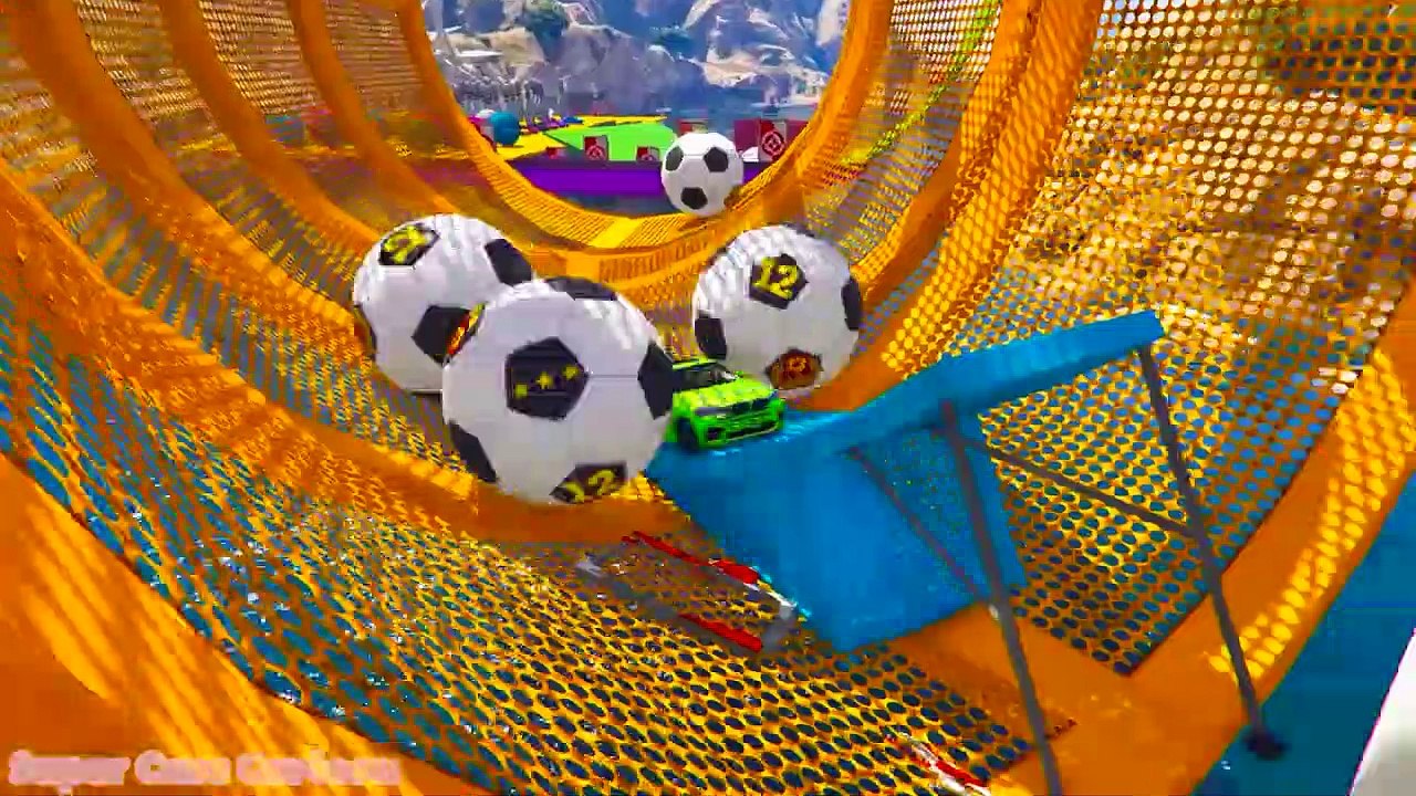 SUPERHERO DIVING Learn COLOR and Numbers cartoon for kids and baby