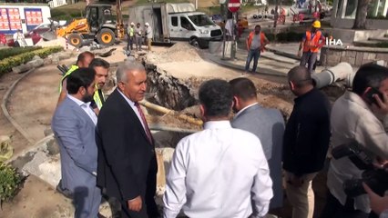 ASKİ genel müdürlüğü, kesintisiz ve sağlıklı su temini için içme suyu hatlarını yeniliyor