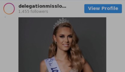 Polémique en France autour de la tenue de Miss Lorraine Ilona Robelin