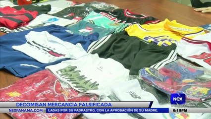 Decomisan mercancía falsificada - Nex Noticias