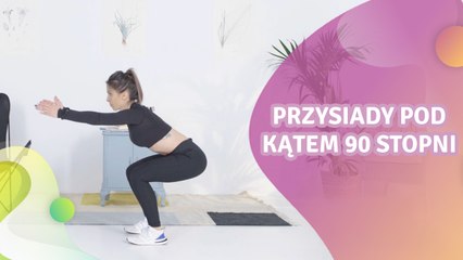 Przysiady pod kątem 90 stopni - Krok do Zdrowia