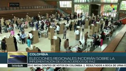 Elecciones regionales de Colombia definirá implementación del acuerdo
