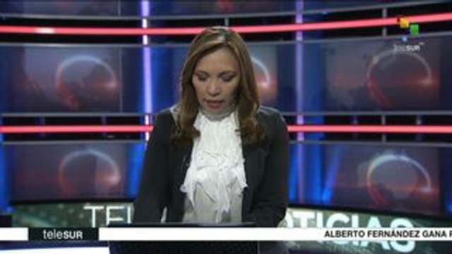 teleSUR Noticias: Alberto Fernández electo presidente en Argentina