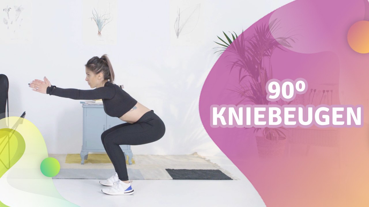 90º Kniebeugen -  Besser gesund Leben