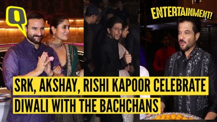 Amitabh Bachchan's Star-Studded Diwali Party