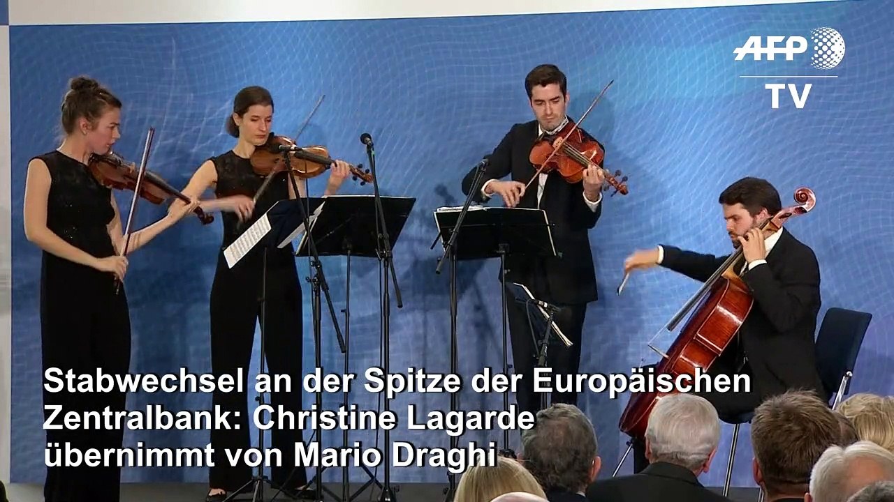 Lagarde: Draghis Vermächtnis ist 'Ansporn, uns zu übertreffen'
