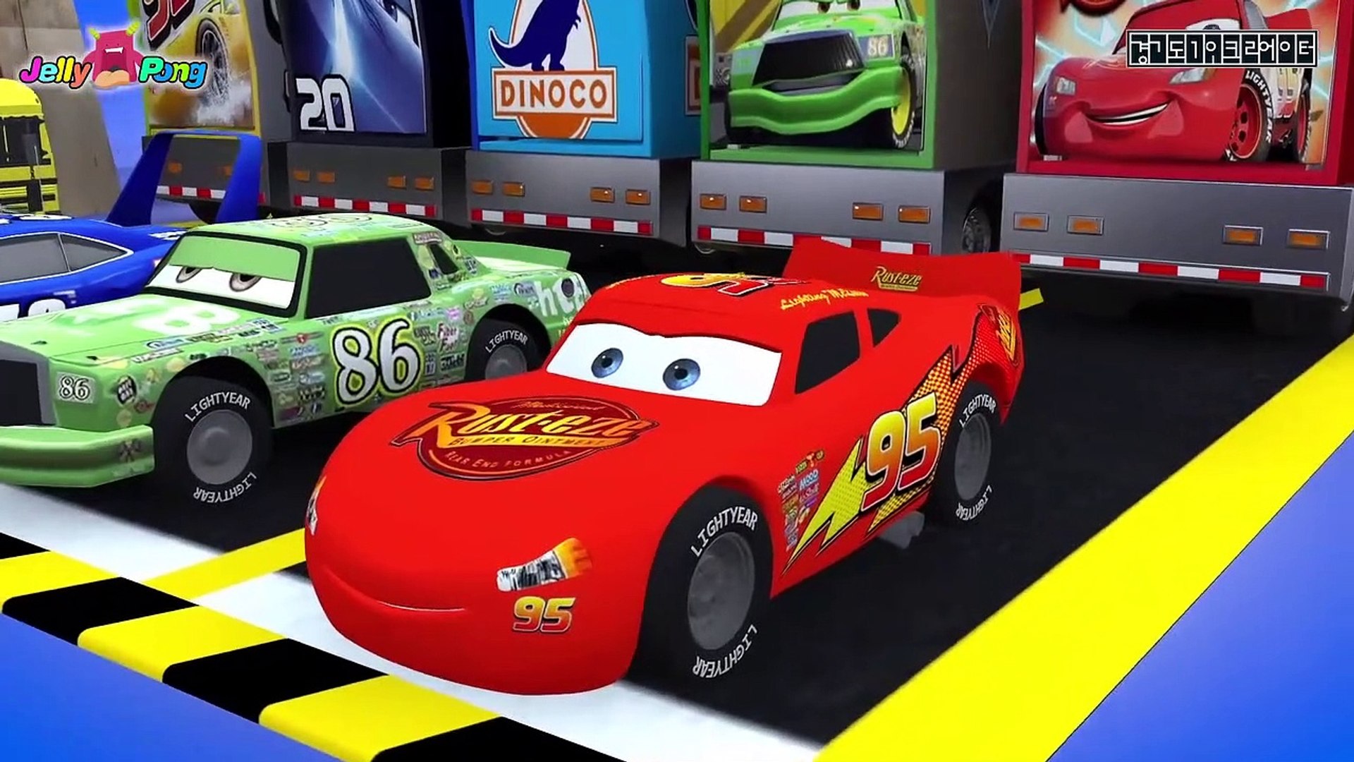 learning color special disney pixar cars lightning mcqueen