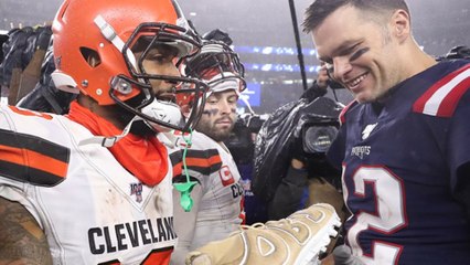Baker Mayfield Looks ANGRY AF After OBJ Gives Custom Cleats To Tom Brady!