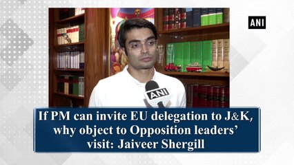 If PM can invite EU delegation to J&K, why object to Opposition leaders’ visit: Congress' Jaiveer Shergill