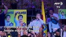 Colombia elects first woman mayor of Bogota