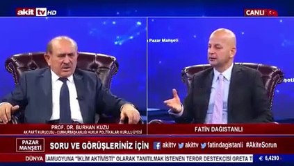 Burhan Kuzu’dan CHP’li Tanal’a tokat gibi cevap! ‘Ama gerçekten fabrika hatasısın’
