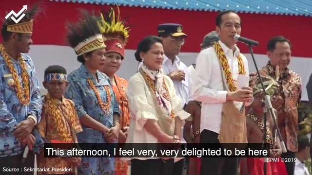Indonesian President Visits East Indonesia First After His Inauguration