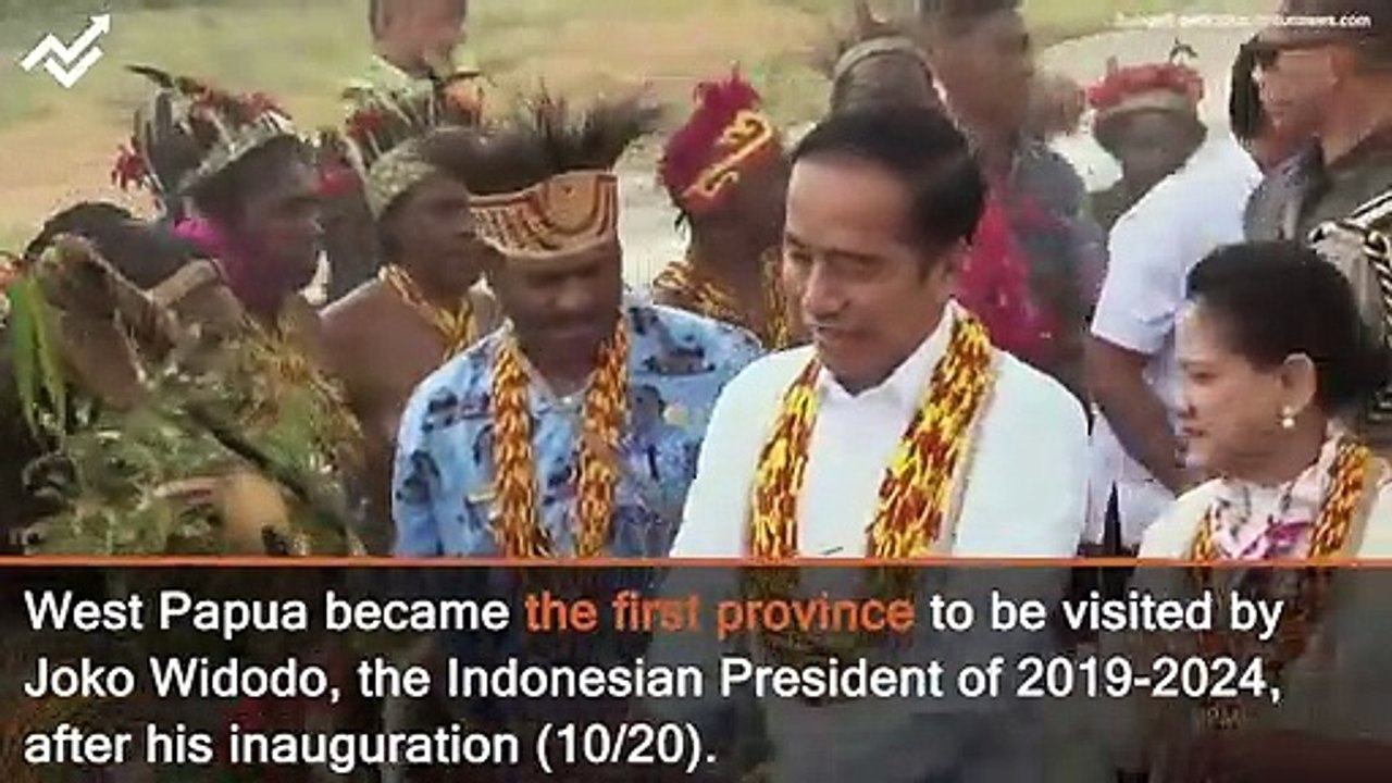 Indonesian President meets Thousands of East Indonesians