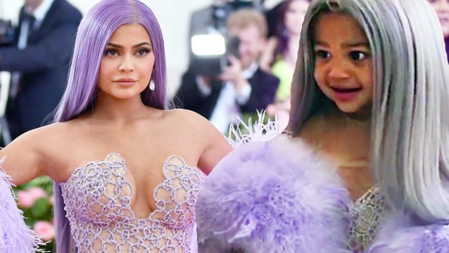 Stormi Copies Kylie Jenner Met Gala Look For Halloween & Breaks The Internet