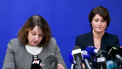 DNA - Des ossements de Sophie Le Tan découverts dans une fosse, notamment un fémur sectionné avec un instrument (extrait de la conférence de presse)