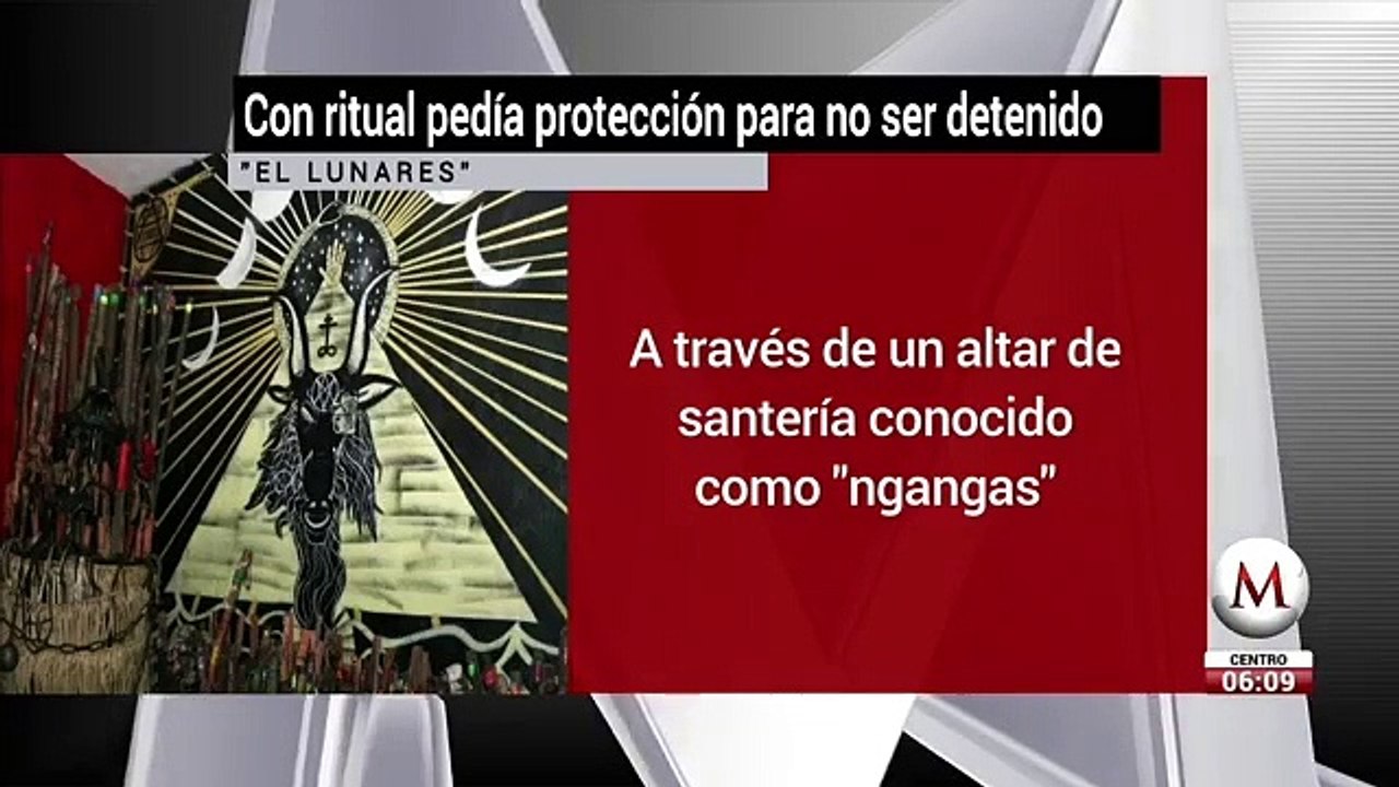 Con ritual, líder de La Unión de Tepito pedía protección para no ser detenido