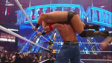 The Miz vs. John Cena - WWE Championship Match: WrestleMania 27
