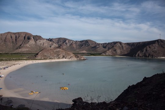 Playa Balandra en riesgo por exceso de turistas