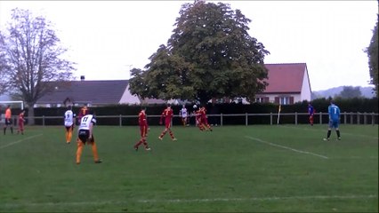 Egalisation USPA contre Ingré (but de Laurent)