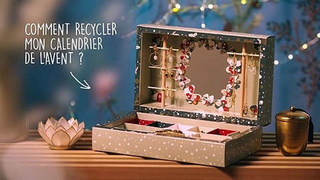 DIY Comment recycler votre Calendrier de l'Avent Yves Rocher ?