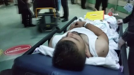 Yeni açtıkları iş yerinde silahlı saldırıya uğradılar