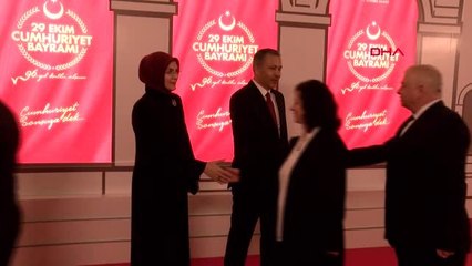 İstanbul'da cumhuriyet bayramı kabul töreni...