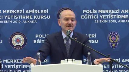 Soylu: 'Altı ay içerisinde kadına şiddet konusunda mükemmel bir eğitimden tüm polis merkezindeki memurlarımızı geçirelim' - ANKARA