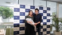 Melissa Jiménez y Marc Bartra vuelven a casa con su tercer hijo