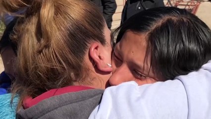 Families Reunited At Border In ‘Hugs Not Walls’ Event