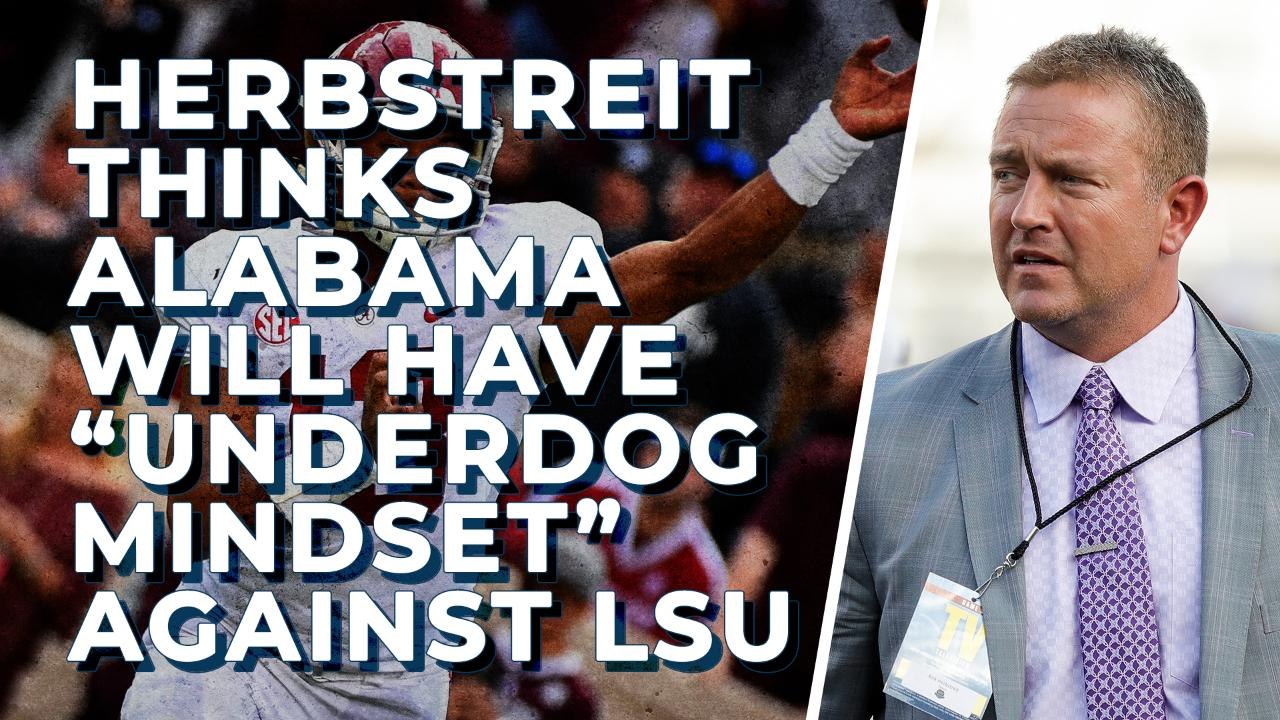 Kirk Herbstreit thinks Alabama will have "underdog mindset" against LSU
