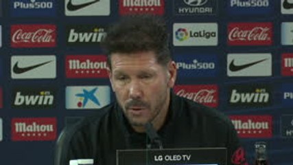 Atlético - Simeone : "Alavés, un rival très fort à domicile"