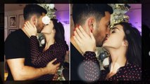 2.0 actress Amy Jackson kisses her new Millionaire Boyfriend on Christmas