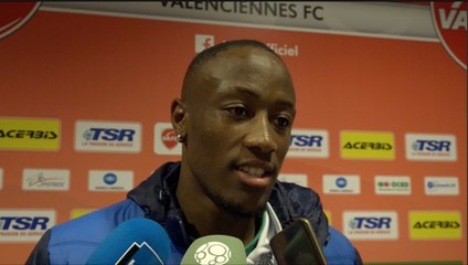 Après Valenciennes - HAC (0-0), réaction de Fernand Mayembo