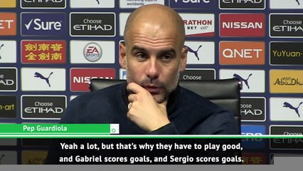 Players have to be ready - Guardiola on squad rotation