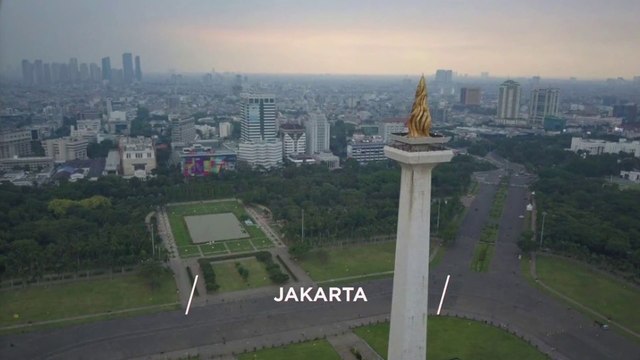 JAKARTA Top 45 Tourist Places | Jakarta Tourism | INDONESIA