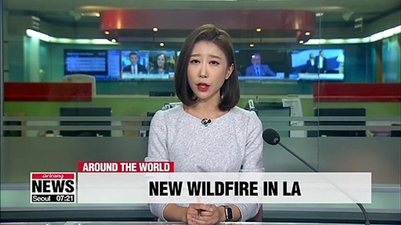 New California wildfire 'Getty Fire' breaks out in LA