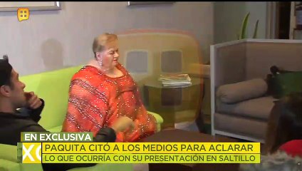 Paquita La del Barrio citó a los medios para aclarar lo que ocurría | Ventaneando